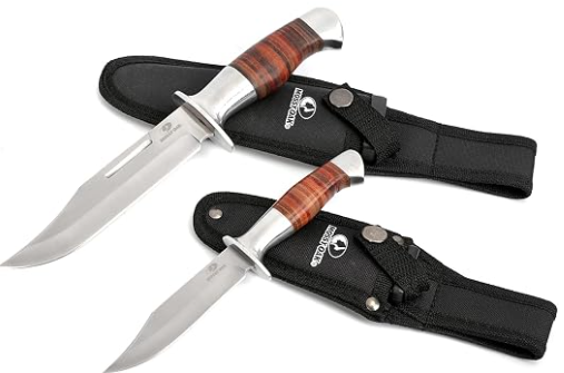 Mossy Oak 2-piece Fixed Blade Bowie Knife Set